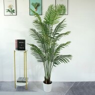 아레카야자 특대형 인테리어 조화 나무 화분 160cm BOS-EC160